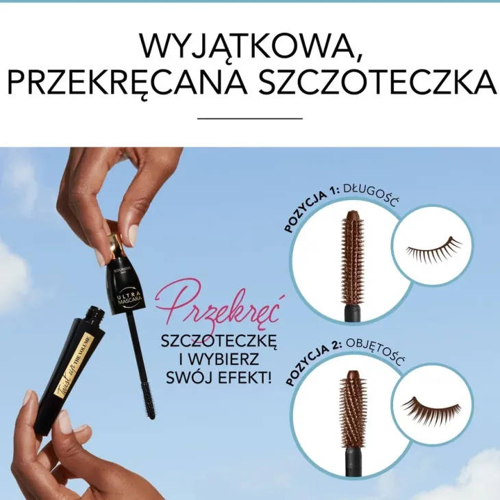 Bourjois Twist Up The Volume tusz do rzęs 2 Brown 8 ml