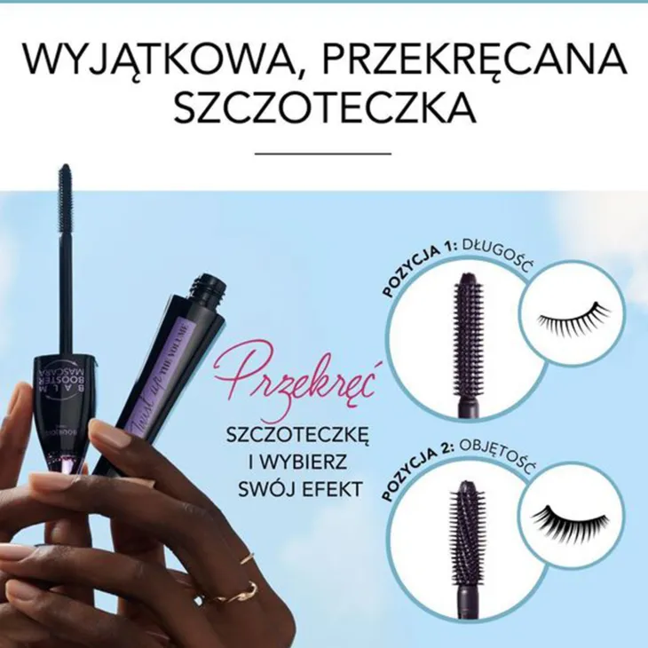 Bourjois Twist Up The Volume Ultra Mascara tusz do rzęs 001 Ultra Black 8 ml