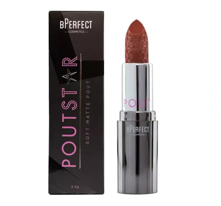 Bperfect Poutstar Soft Matte Lipstick matowa pomadka do ust Heat 3,5 g