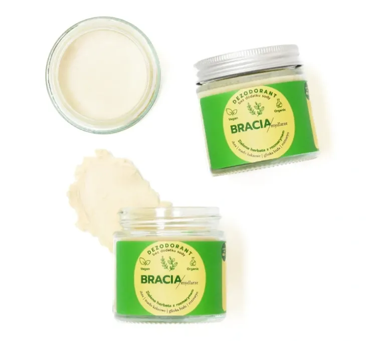 Bracia Mydlarze dezodorant w kremie Zielona Herbata z Rozmarynem 60 ml