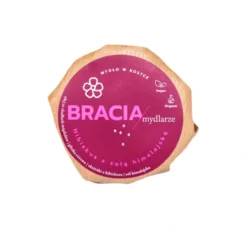 Bracia Mydlarze peelingujące mydło w kostce Hibiskus z Solą Himalajską 160 g