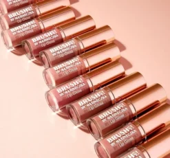 Brush Up błyszczyk do ust o kryjącej formule i kremowym połysku 03 Caramel Nude 3,8 g