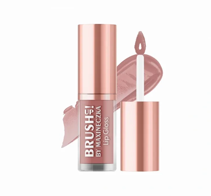 Brush Up błyszczyk do ust o kryjącej formule i kremowym połysku 05 Taupe Nude 3,8 g