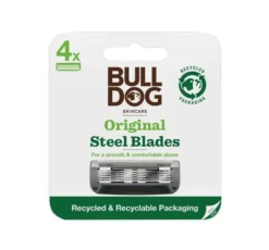 Bulldog Original Bamboo wkłady do maszynki do golenia dla mężczyzn 4 sztuki