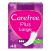 Carefree Plus Large wkładki higieniczne Aloe Vera Scent 48 sztuk