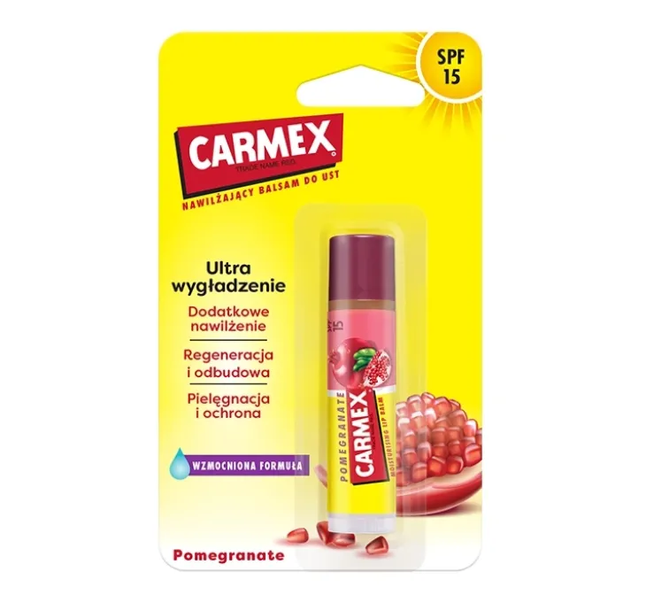 Carmex nawilżający balsam do ust w sztyfcie Pomegranate 4,25 g