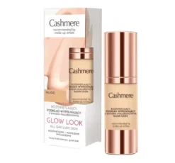 Cashmere Glow Look rozświetlający podkład wypełniający z kwasem hialuronowym Nude 30 ml