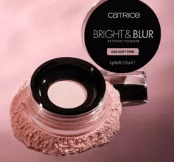Catrice Bright & Blur sypki puder utrwalający 020 Soft Pink 8 g