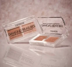Catrice Diamond Treasures mini paletka cieni do powiek 010 Hazel Spark 2,8 g