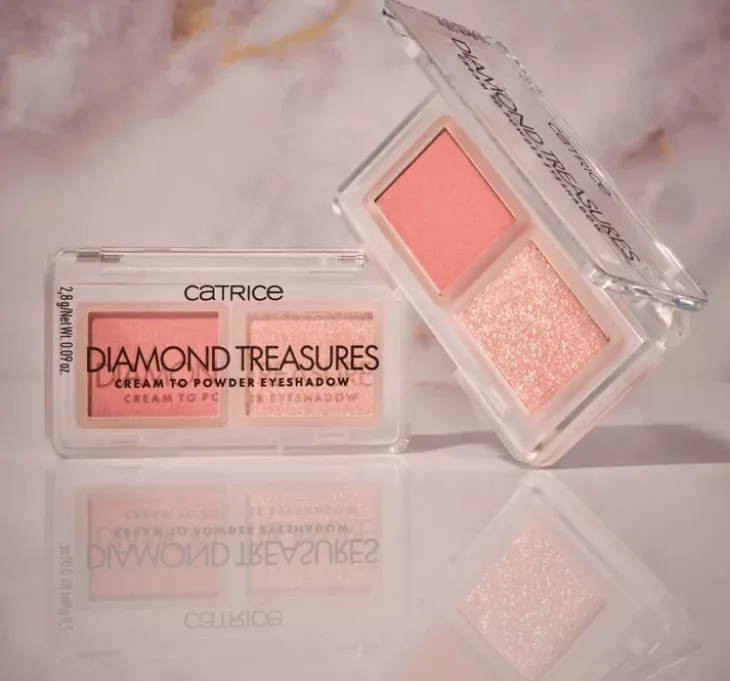 Catrice Diamond Treasures mini paletka cieni do powiek 020 Fairy Dust 2,8 g