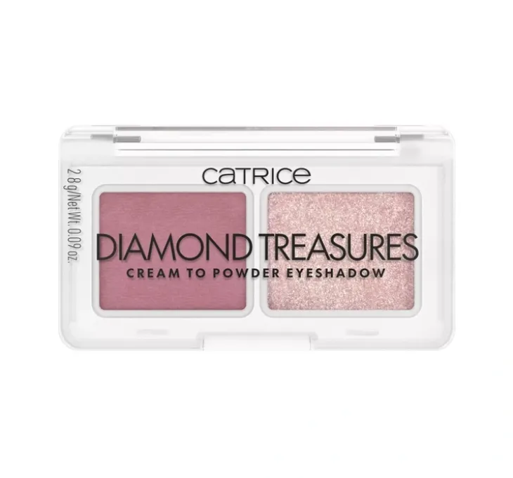 Catrice Diamond Treasures mini paletka cieni do powiek 020 Fairy Dust 2,8 g