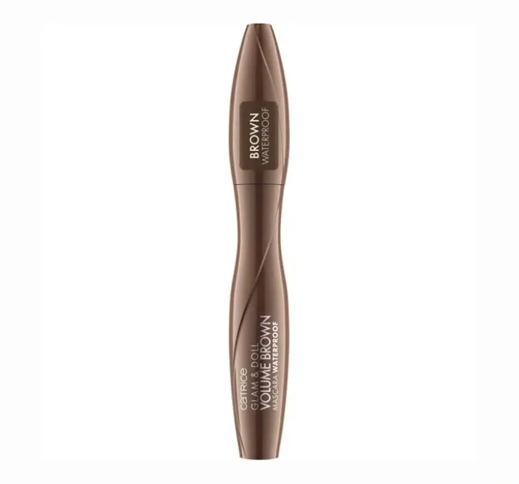 Catrice Glam & Doll Volume Brown wodoodporny tusz do rzęs Brąz 10 ml