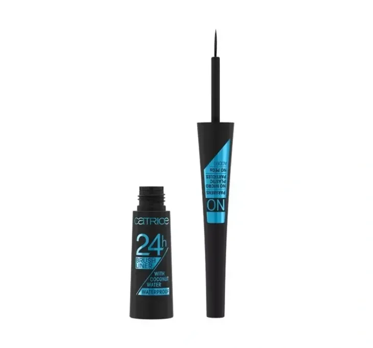 Catrice 24H Brush Liner wodoodporny eyeliner w płynie 010 Ultra Black Waterproof 3 ml