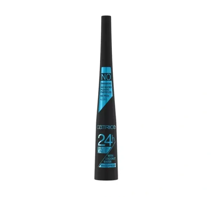 Catrice 24H Brush Liner wodoodporny eyeliner w płynie 010 Ultra Black Waterproof 3 ml