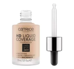 Catrice HD Liquid Coverage płynny podkład kryjący 030 Sand Beige 30 ml