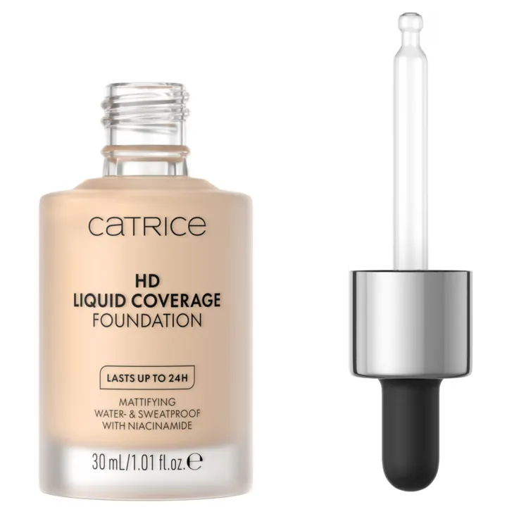 Catrice HD Liquid Coverage płynny podkład kryjący 010 Light Beige 30 ml