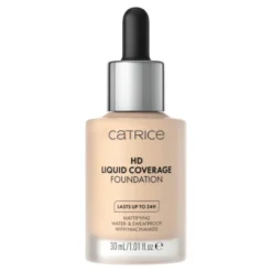Catrice HD Liquid Coverage płynny podkład kryjący 010 Light Beige 30 ml