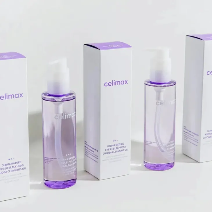Celimax Derma Nature Fresh Blackhead Jojoba Cleansing Oil olejek do demakijażu i oczyszczania twarzy 150 ml