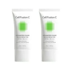 Cell Fusion C Advanced Clear Sunscreen 100 SPF50/PA+++ krem przeciwsłoneczny 2 x 35 ml