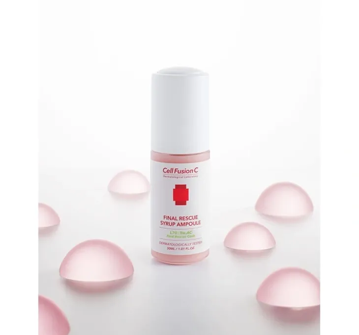 Cell Fusion C Final Rescue Syrup Ampoule serum łagodzące podrażnienia do skóry tłustej i problematycznej 30 ml