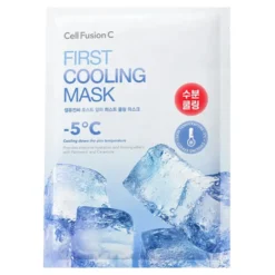 Cell Fusion C First Cooling Mask chłodząca maska hydrożelowa dla podrażnionej skóry 27 g