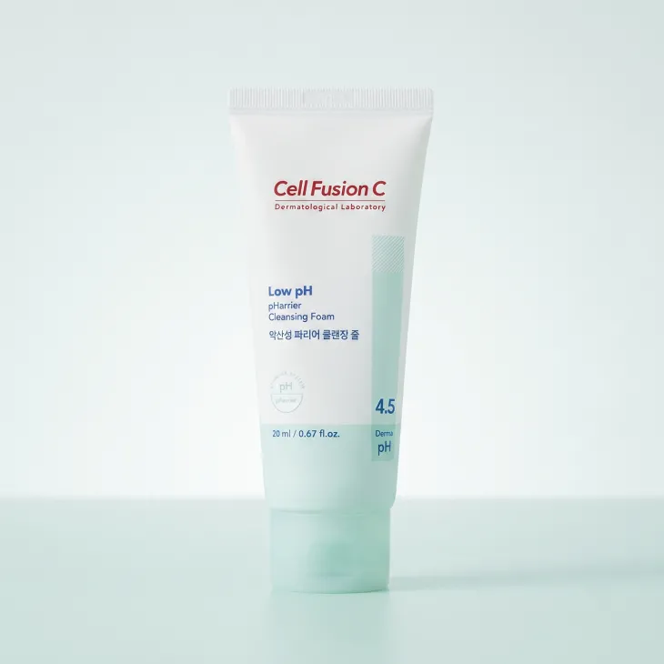 Cell Fusion C Low pH pHarrier Cleansing Foam oczyszczająca pianka do twarzy o niskim pH 20 ml