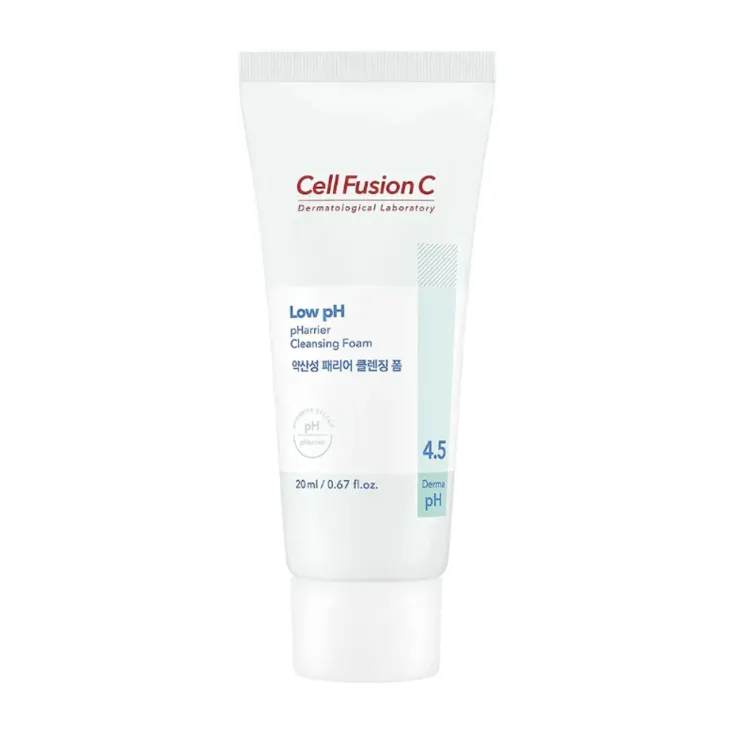 Cell Fusion C Low pH pHarrier Cleansing Foam oczyszczająca pianka do twarzy o niskim pH 20 ml