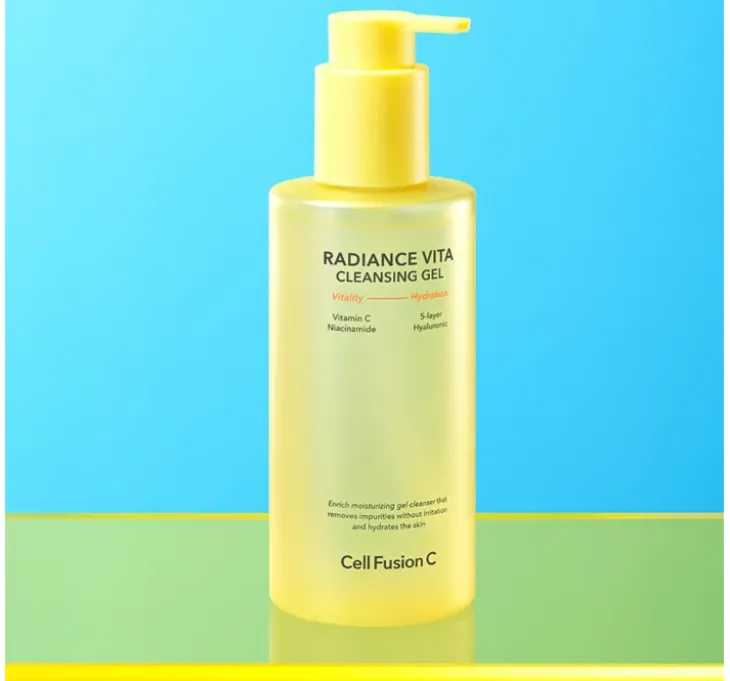 Cell Fusion C Radiance Vita oczyszczający żel do mycia twarzy 200 ml