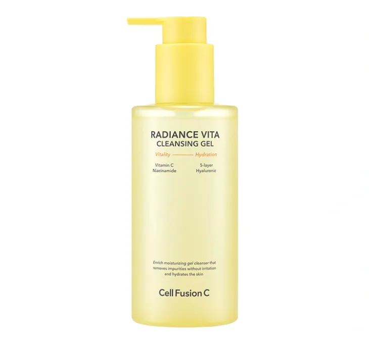 Cell Fusion C Radiance Vita oczyszczający żel do mycia twarzy 200 ml