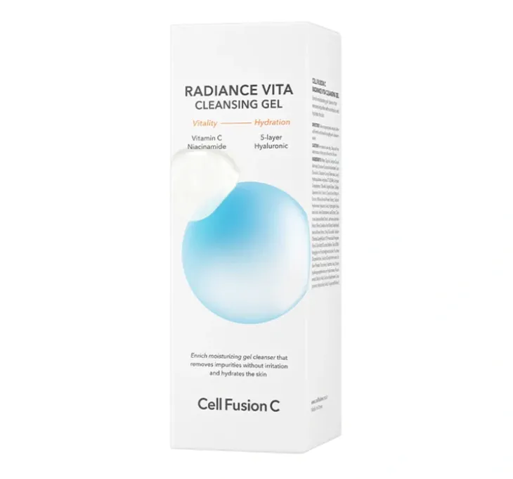 Cell Fusion C Radiance Vita oczyszczający żel do mycia twarzy 200 ml