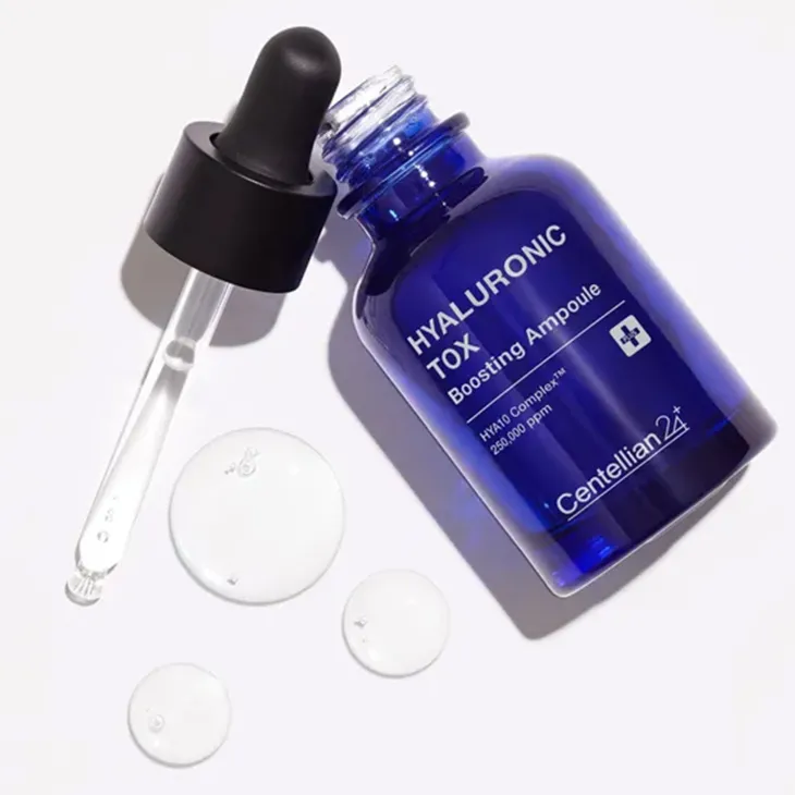 Centellian24 Hyaluronic Tox Boosting Ampoule nawilżające serum-ampułka do twarzy z kwasem hialuronowym 30 ml