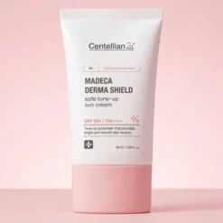 Centellian24 Madeca Derma Shield Safe Tone-Up Sun Cream tonujący krem do twarzy z filtrem SPF50+ PA++++ 50 ml