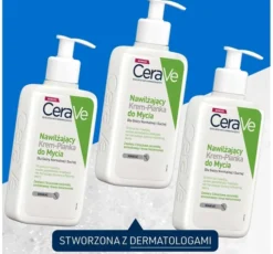 CeraVe nawilżający krem-pianka do mycia do skóry normalnej i suchej 473 ml