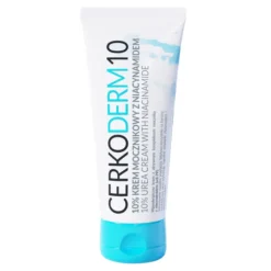 Cerko Cerkoderm 10 hipoalergiczny krem mocznikowy z niacynamidem do skóry suchej i łuszczącej się 75 ml