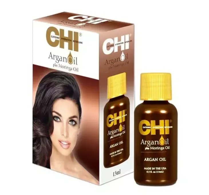 Chi Argan Oil odżywka do włosów z olejkiem arganowym bez spłukiwania 15 ml