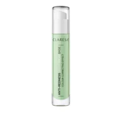 Claresa Anti-Redness baza pod makijaż optycznie neutralizująca zaczerwienienia 34 g
