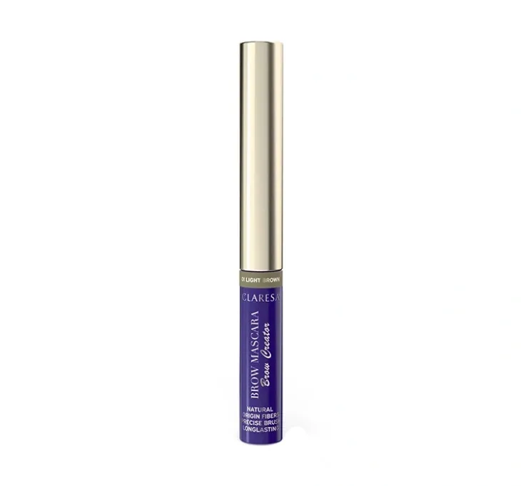 Claresa Brow Mascara tusz do brwi 01 Light Brown 6 g