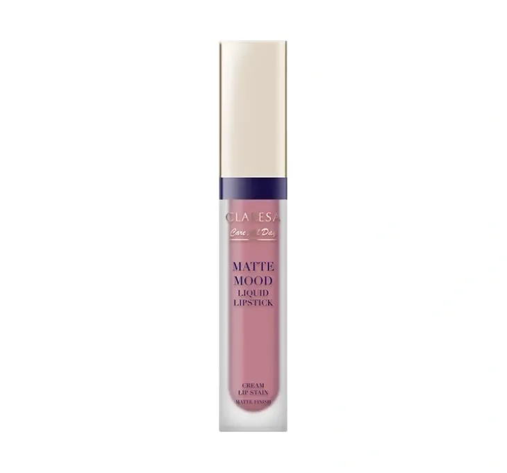 Claresa Care All Day Matte Mood matowa pomadka w płynie 03 Calm 7 ml