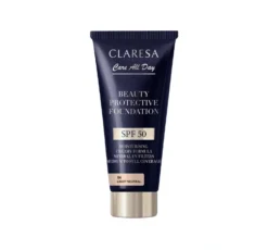 Claresa Care All Day nawilżający podkład z filtrem SPF50 1 N Light Neutral 30 ml