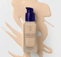 Claresa Care All Day nawilżający podkład-serum z naturalnym wykończeniem 1 W Light Warm 32 ml