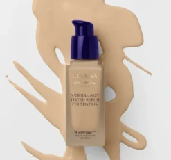 Claresa Care All Day nawilżający podkład-serum z naturalnym wykończeniem 2 WO Medium Olive 32 ml