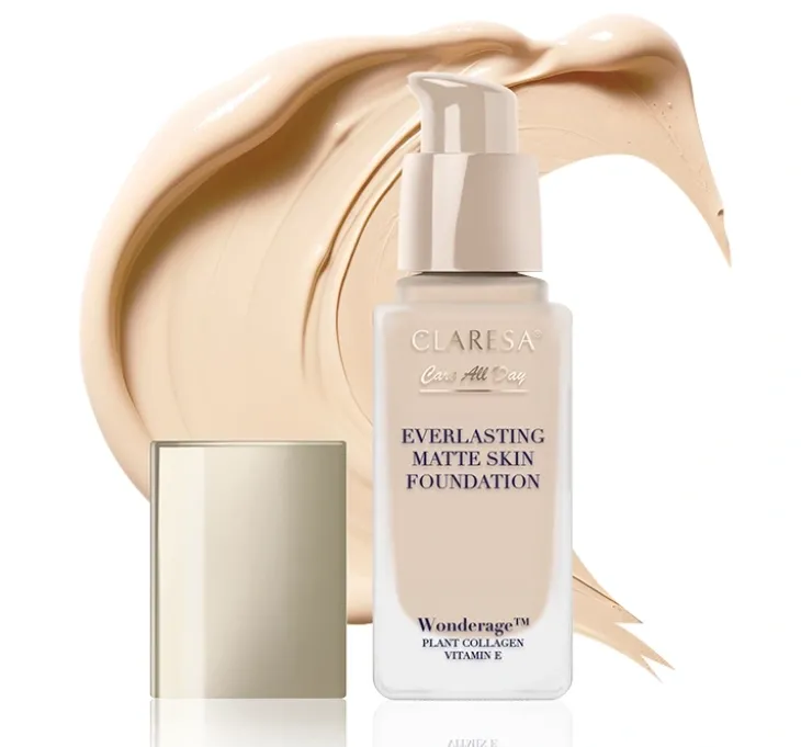 Claresa Care All Day podkład matująco-wygładzający Vanilla 32 ml
