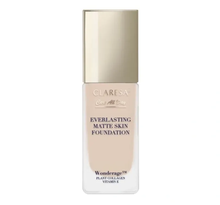 Claresa Care All Day podkład matująco-wygładzający Vanilla 32 ml