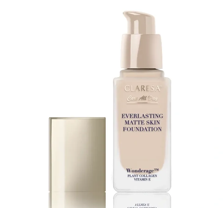Claresa Care All Day podkład matująco-wygładzający Vanilla 32 ml