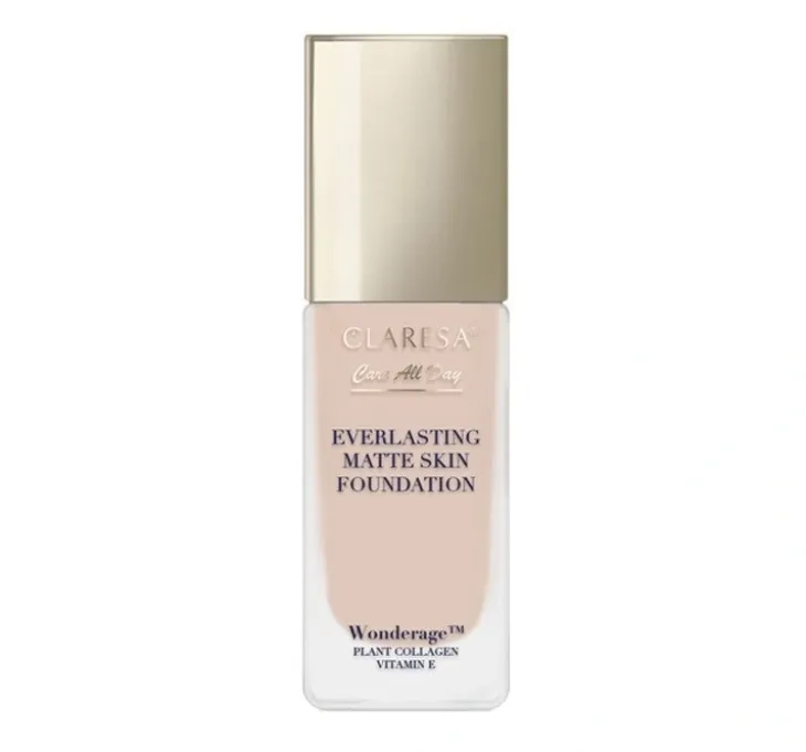 Claresa Care All Day podkład matująco-wygładzający Natural 32 ml