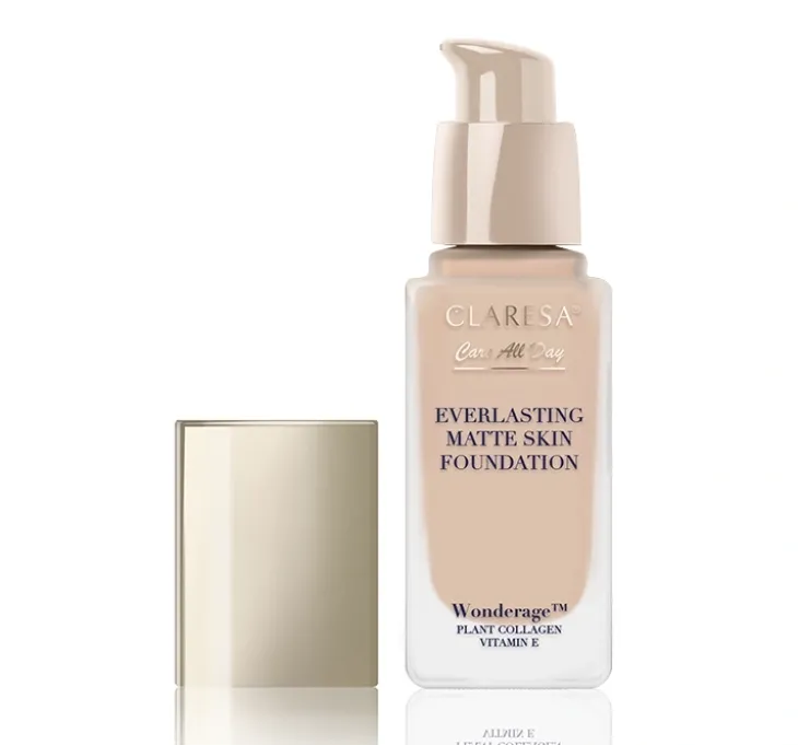 Claresa Care All Day podkład matująco-wygładzający Sand 32 ml