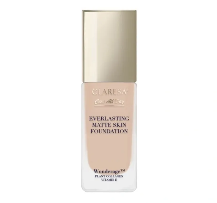 Claresa Care All Day podkład matująco-wygładzający Sand 32 ml