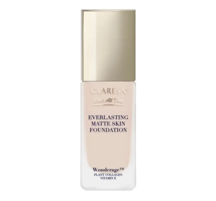 Claresa Care All Day podkład matująco-wygładzający Light Beige 32 ml