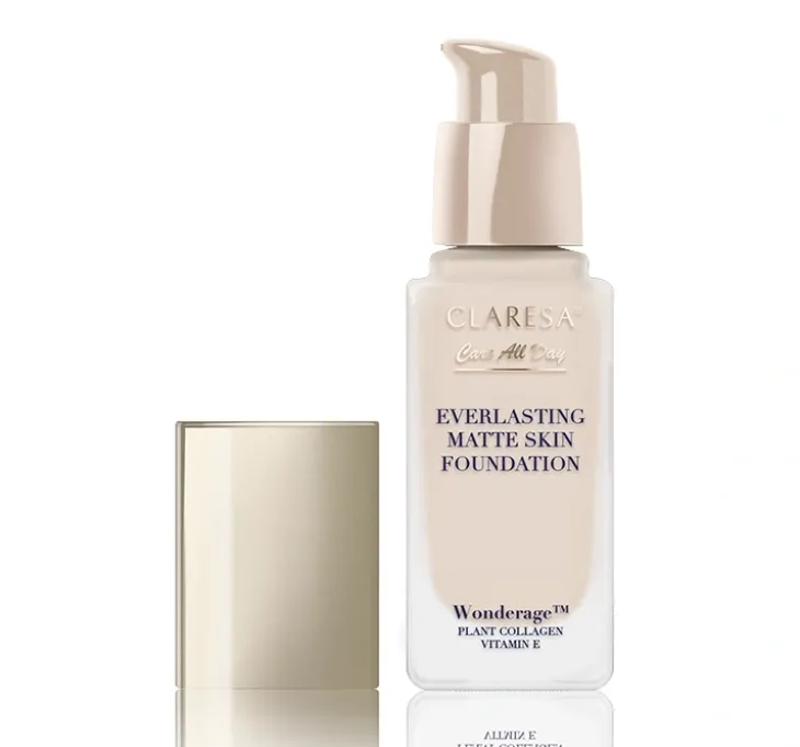 Claresa Care All Day podkład matująco-wygładzający Porcelain 32 ml