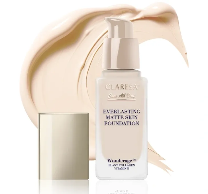 Claresa Care All Day podkład matująco-wygładzający Porcelain 32 ml